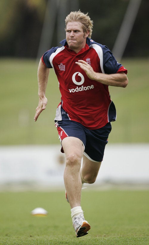 Matthew Hoggard accepts that he is under pressure but he does not believe it is a bad thing