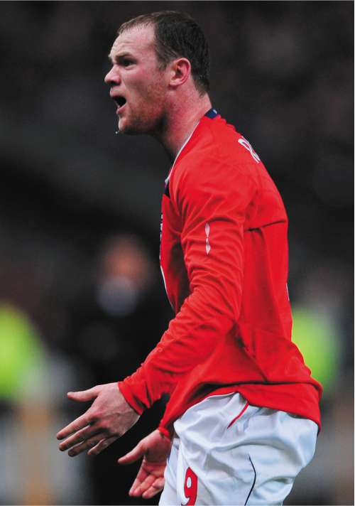 A frustrated Wayne Rooney was ineffective on Wednesday night against France in his role as a lonestriker. The tactic is an indictment of the lack of forward talent available to Fabio Capello