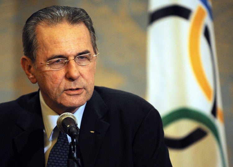 IOC president Jacques Rogge