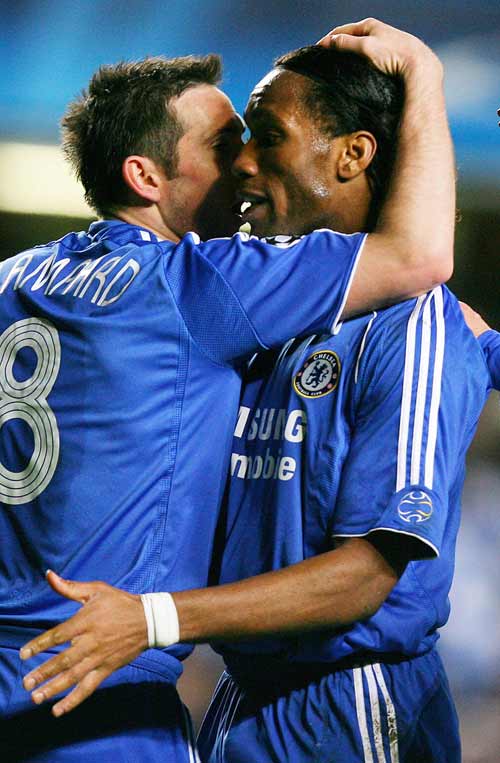 With Drogba a major doubt for tomorrow, Chelsea hope to have Frank Lampard back - he missed Monday's game after his mother was taken ill