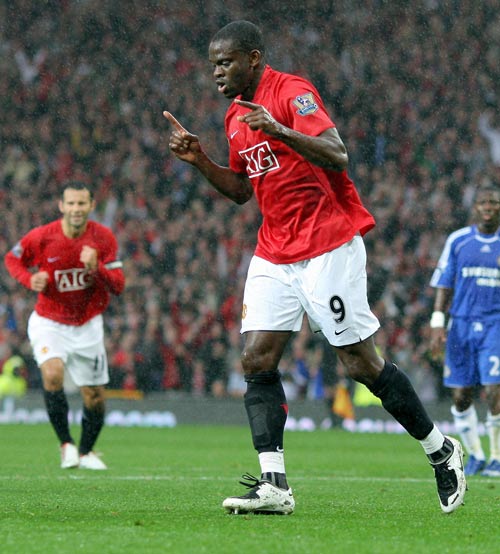 Louis Saha at United