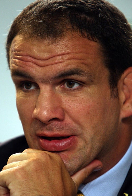 Martin Johnson, the new England manager whose far-reaching powers include team selection and hiring his own coaches