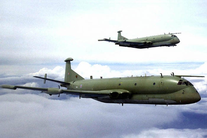 Ageing Nimrods: one exploded when leaking fuel ignited