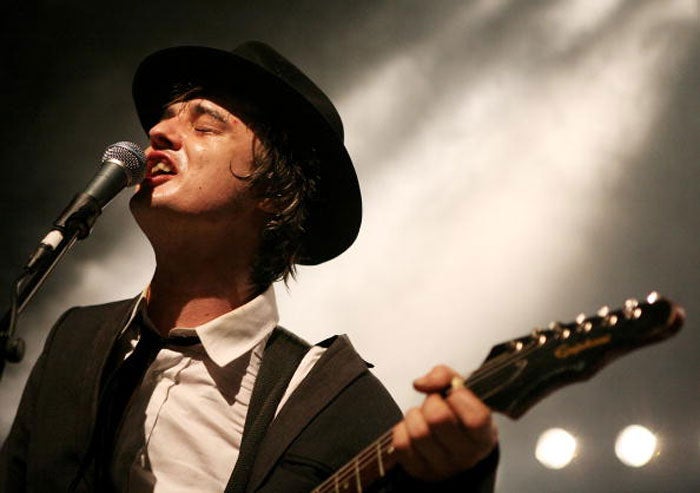 Still shambolic; Babyshambles frontman Pete Doherty © Getty Images