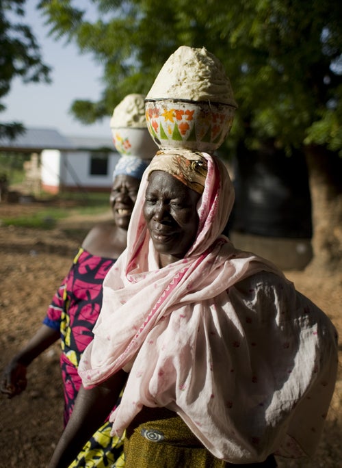 Members of the Ideal Woman Shea Butter Producers and Pickers Association