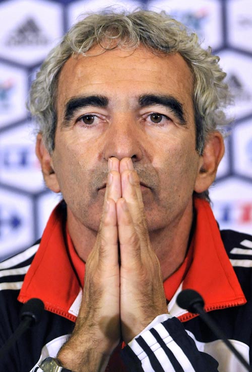 Raymond Domenech is not a fan of United