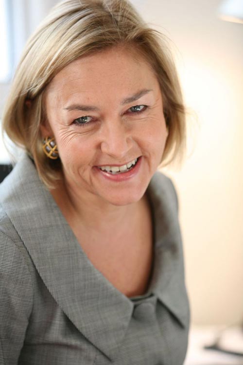 Phillips says she embarked on a career in media "quite by fluke" © Jonathan Evans