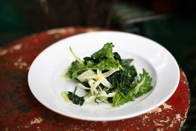 This salad should be eaten once dressed