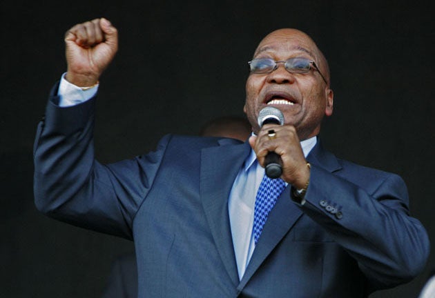 Jacob Zuma: Had been charged with soliciting and receiving bribes