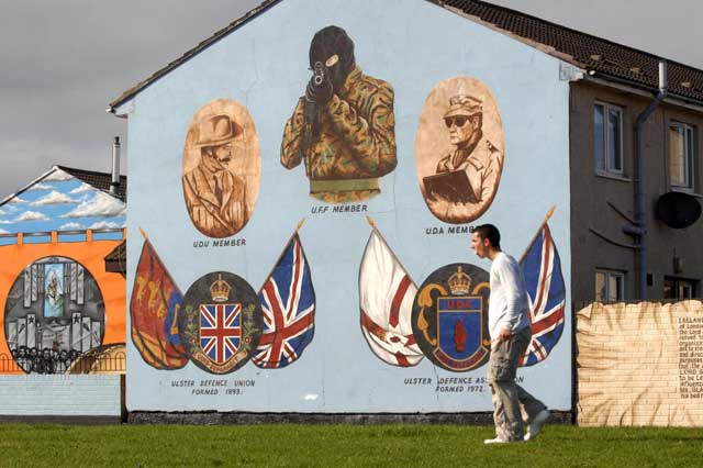 Murals on the Shankill Road