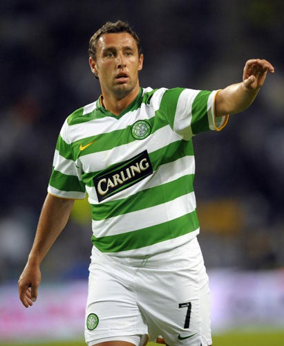 Celtic's Scott McDonald scored against his old club again