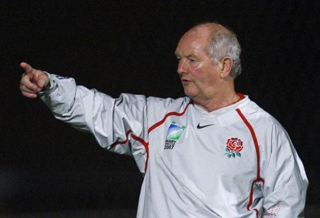 Brian Ashton took England’s men to the 2007 World Cup final