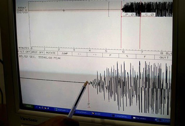 The seismic effect is not detectable by humans