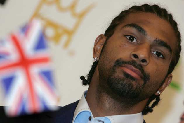 The undisputed cruiserweight champion, David Haye, has an injury