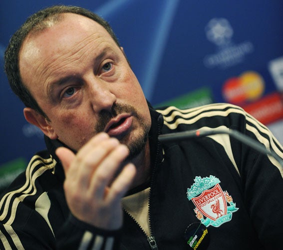 Benitez is talking from a position of strength but it is still bold to take on the experienced and wily Alex Ferguson