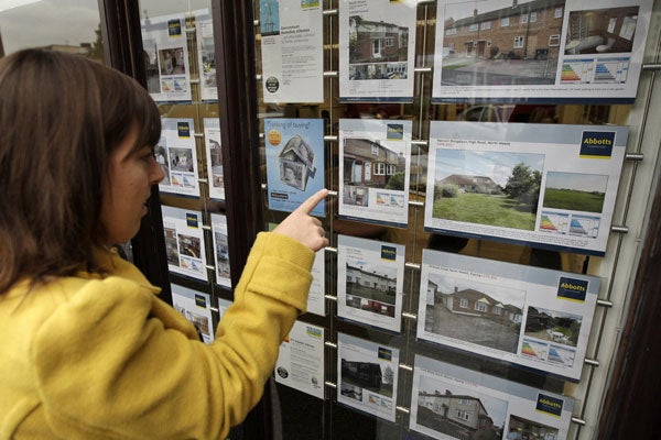 The housing market showed further signs of improving in July