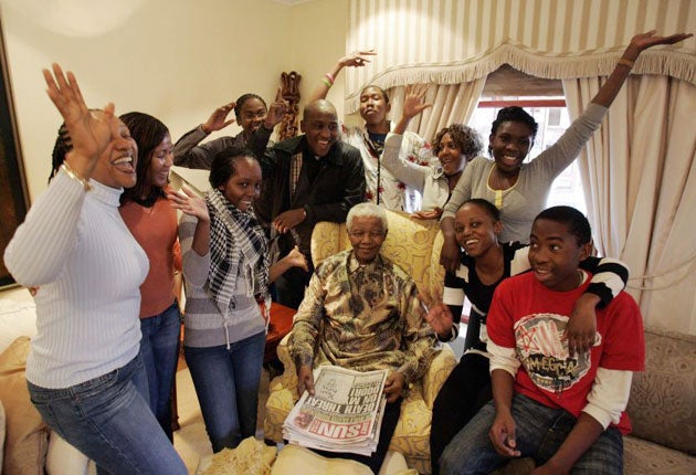 From left: Nandi, 40, is a housing developer. Her father, Thembekile (Thembi), Nelson's eldest child from his first marriage to Evelyn Ntoko Mase, died in a car accident in 1969 when his father was still a prisoner on Robben Island.A financial marketer, T