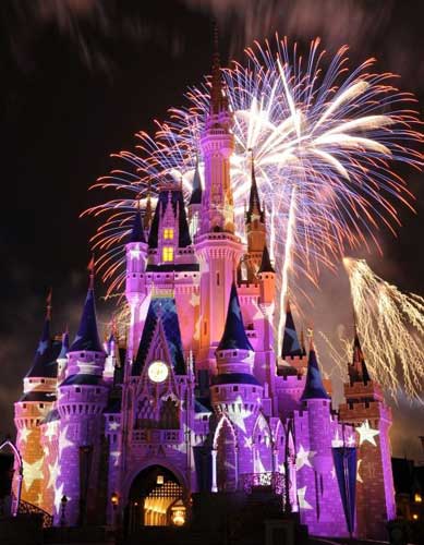 Fireworks at Disney World