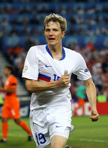 Pavlyuchenko's chances have been limited this season