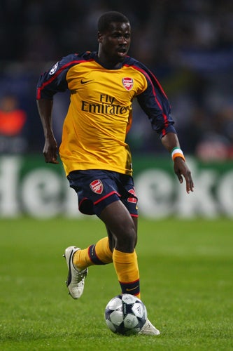 Eboue was booed by Arsenal fans last season