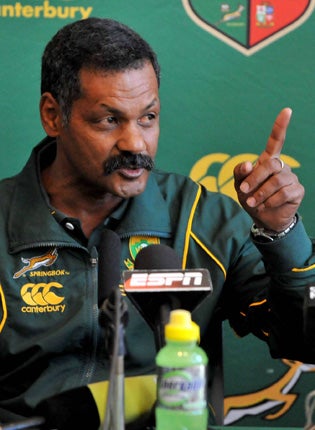 Peter de Villiers defended Schalk Burger after his gouging incident