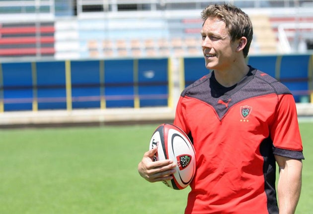 Wilkinson joined Toulon this summer