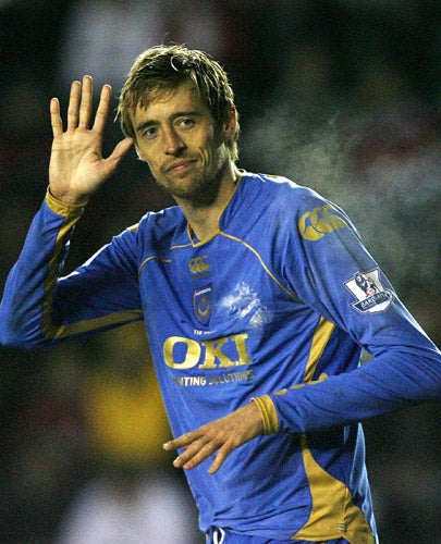 Portsmouth have already sold striker Peter Crouch this summer