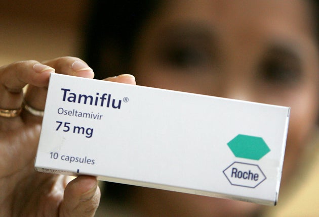 Around 6.5 million units of the Tamiflu bought by the Department of Health had to be written off