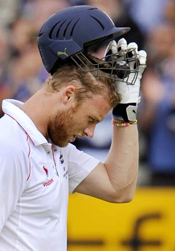 It is unclear whether Flintoff will be fit for the fourth Test