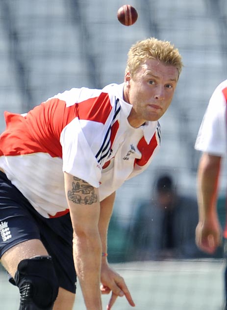 Flintoff is retiring from Test cricket at the end of the Ashes