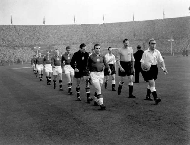 England were torn apart by the Magical Magyars at Wembley