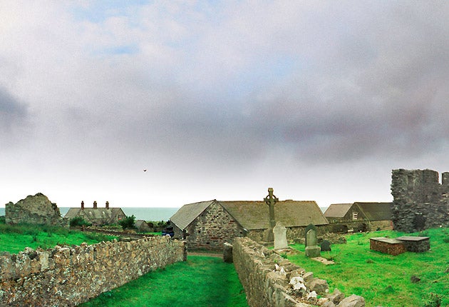 The remote island is one of Britain’s most holiest sites