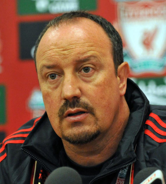 Benitez has seen his side make a stuttering start to the season