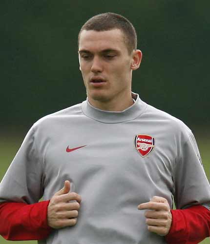 Thomas Vermaelen (above) is a gem unearthed by Arsène Wenger but McLintock says some young players 'if they get to 30, won't be good enough'