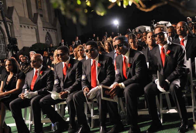 The Jackson Family, Janet Jackson, Randy Jackson, Jackie Jackson, Tito Jackson, Jermaine Jackson and Marlon Jackson