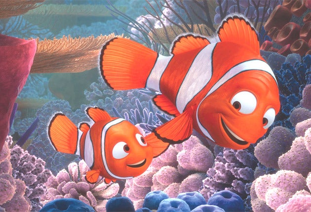 An anglerfish featured in the film Finding Nemo