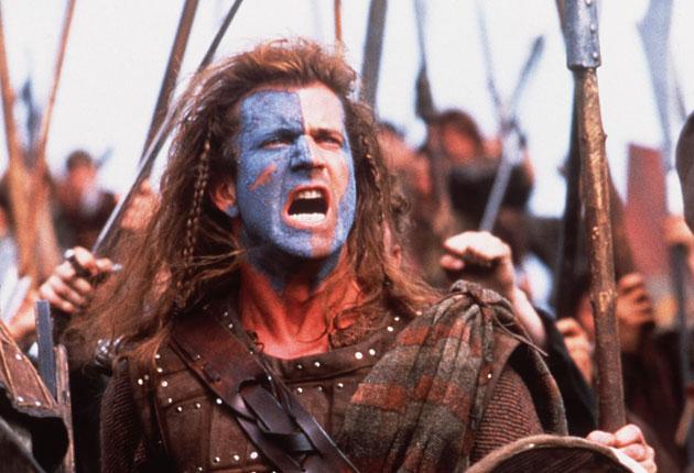 Mel Gibson’s Oscar-winning 'Braveheart' (1995) delivered most of its $200m (£161m) box-office to the US, despite filming in Scotland for six weeks