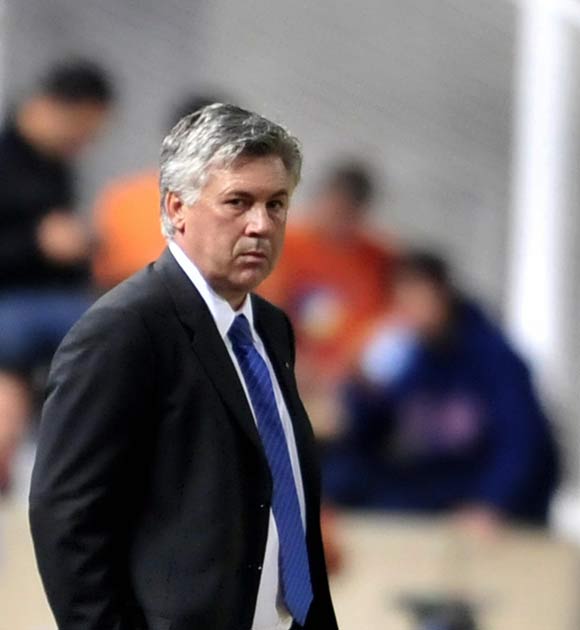 Ancelotti left Milan over the summer before joining Chelsea