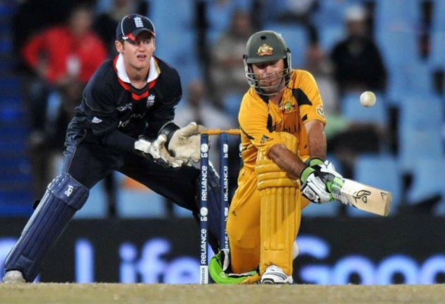 Ponting led Australia to the IIC Champions Trophy