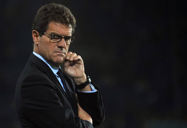 England won nine of their ten world Cup qualifiers under Capello