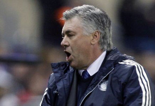 Ancelotti was left un-concerned by defeat to Manchester City