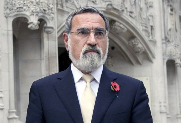 Jonathan Sacks said Jeremy Corbyn had 'given support to racists, terrorists and dealers of hate'