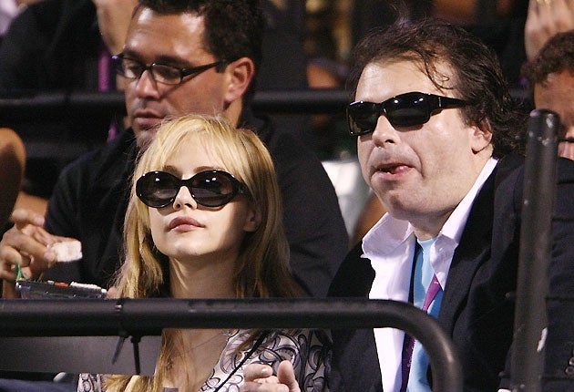 Brittany Murphy and husband Simon Monjack