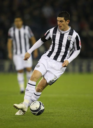 A Graham Dorrans penalty gave WBA a vital win over Blackpool