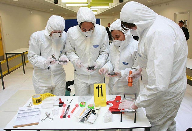 The UK has a world-class Forensic Science Service (FSS), which handles between 40,000 and 50,000 mouth swabs each month and can provide DNA matches from blood or mouth swabs in 10 hours.