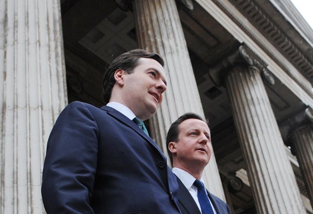 George Osborne and David Cameron