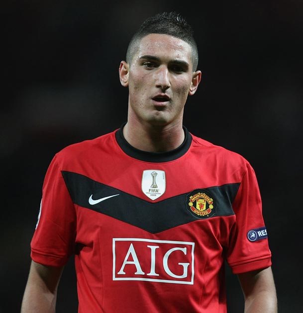 The image of Federico Macheda with a bevy of delectable women has been dropped from his Facebook site