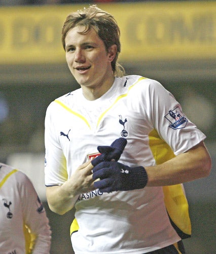 Pavlyuchenko scored for Spurs at the weekend