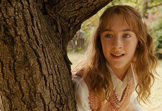 A 14-year-old Saoirse Ronan played the ghost of a murdered girl in ‘The Lovely Bones’