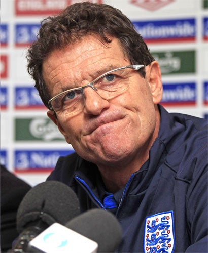 Capello has reportedly had informal talks